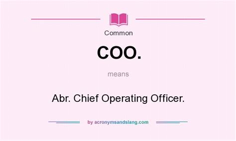 coo meaning slang